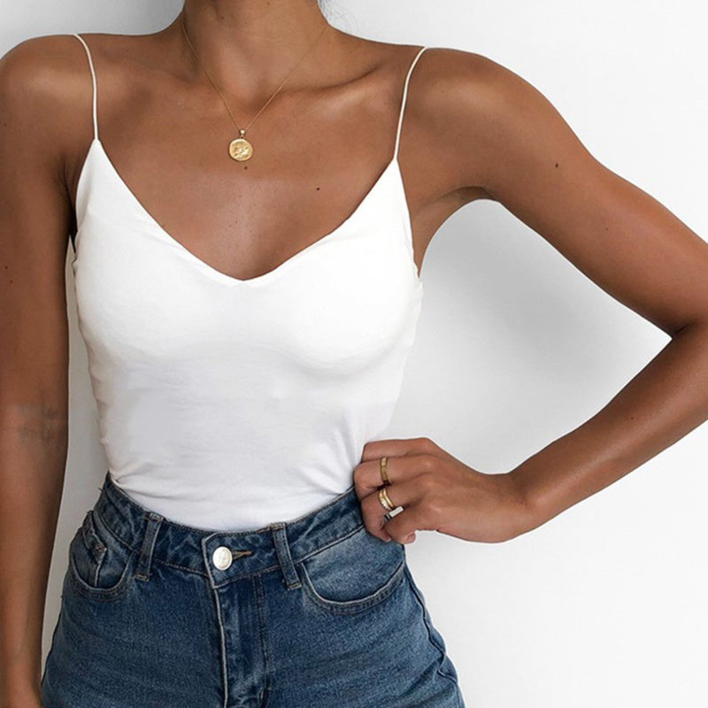 Women's Satin Camisole Tank – Lightweight & Minimalist - S TO XXL