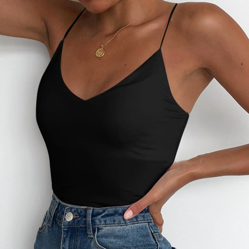 Women's Satin Camisole Tank – Lightweight & Minimalist - S TO XXL