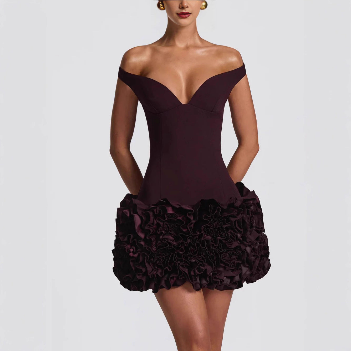Fitted Strapless Dress A Versatile Short Dress For Women