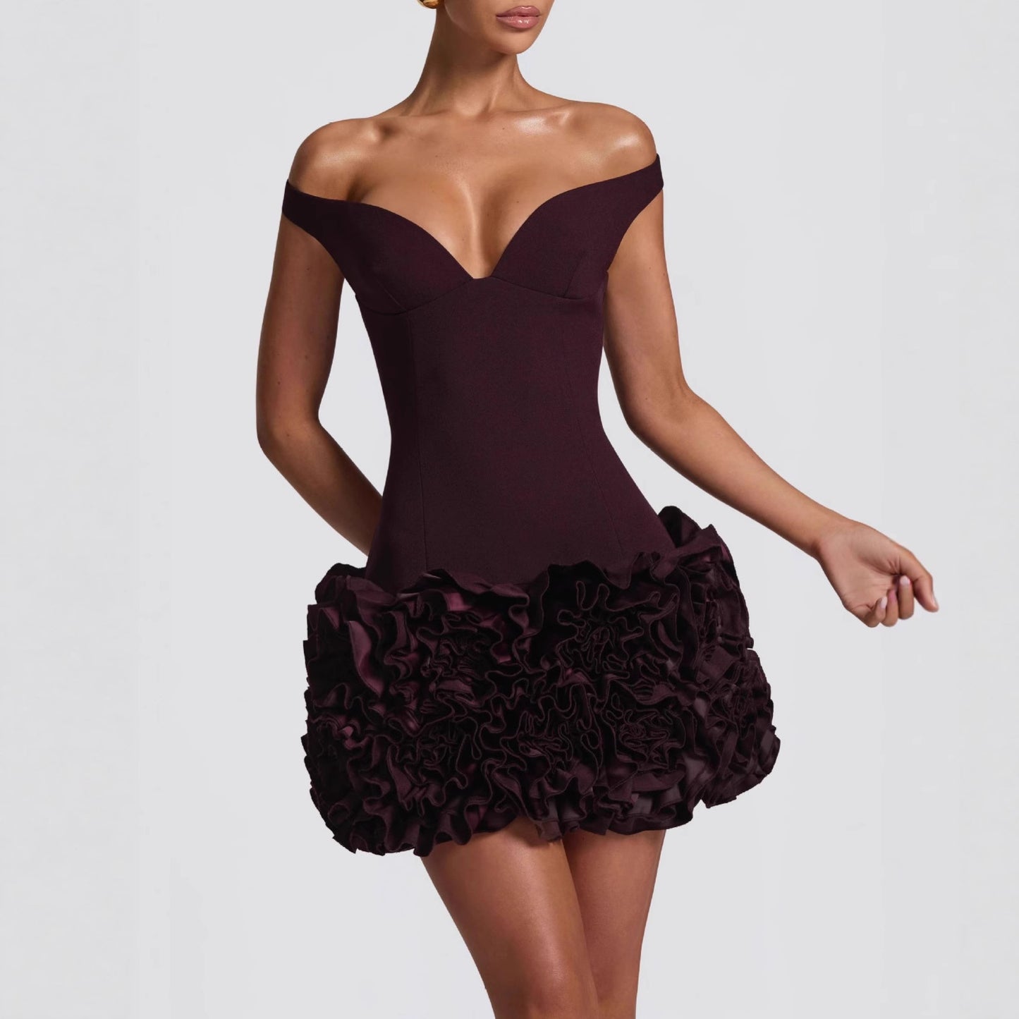 Fitted Strapless Dress A Versatile Short Dress For Women